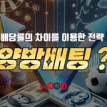 양방배팅 자세히 알아보기